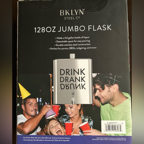 128 Jumbo Flask - Picture 2 of 3